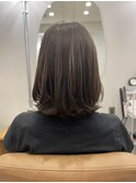 切りっぱなしボブ