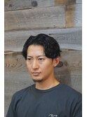 大人のセンターパート