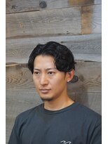 ツイン&nbsp;大人のセンターパート