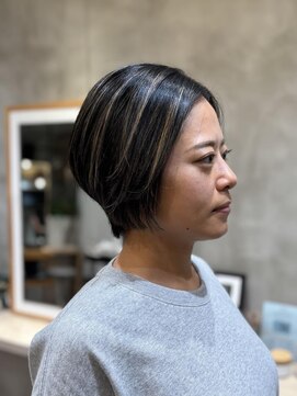 シーソー(SEA SAW) ハイライト/ショートボブ/大人ショート