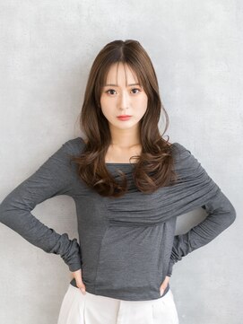 ペグ(Peg) 大人のシースルーバング×ミルクティーブラウン/髪質改善/仙台