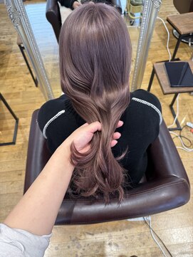 ウニュ(unu.) ペールピンク/ハイトーンカラー/透明感カラー