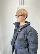 ミュー(Mu)&nbsp;ミルクティーベージュ　メンズスタイル