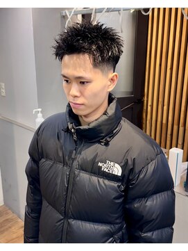 レガシー(REGASEA) アクティブショート スキンフェード スパイキーショート 短髪