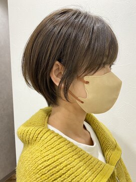 ガーデンタチカワネクスト(garden tachikawa next) 大人ショートハンサムマッシュショート丸みショート30代40代上品
