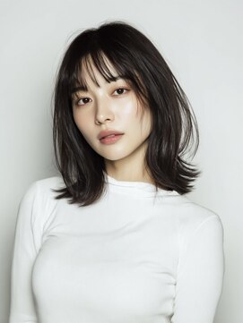 ハーツオオサカ(HE:ARTS OSAKA) 韓国風くびれミディ×薄め前髪