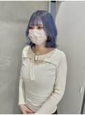 ケアブリーチ ブルー 水色