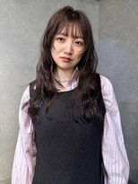 イトシテ ロングニュアンスパーマ×顔まわりレイヤー【鎌田 隆雅】