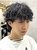 シャドウパーマ|寝癖を直す手間をなくす