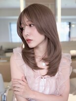 オモチャ 銀座(OMOCHA) 韓国くびれレイヤー/ミルクティーベージュ