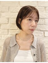 ドロップ(drop)&nbsp;フレンチバング大人ショートヘア〈表参道/青山 drop〉