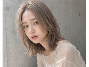 フロートリタ(FLOAT RITA)の写真/【外国人風☆トレンド艶髪】イルミナカラーで透明感たっぷりダメージレスカラー♪