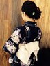 浴衣着付け+アレンジヘアセット　※要お問い合わせ