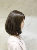 長め前下がりグラデーションボブ【表参道 青山 原宿】