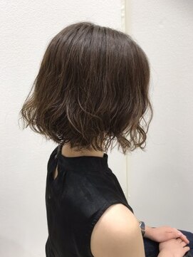 クアトログランシュ ひたちなか店(QUATRO×GranCieux) パーマボブスタイル