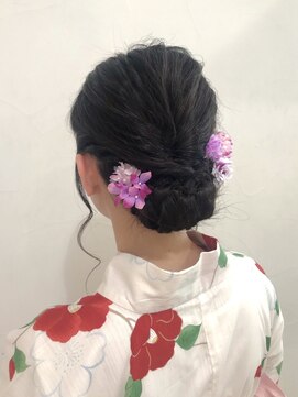 ネオリーブアオバ 高田馬場店(Neolive aoba) 【高田馬場/aoba】浴衣着付け/ヘアセット/アレンジ/まとめ髪
