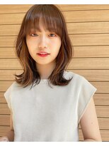 メゾンドイギー(MAISON de IGGY)&nbsp;前髪/マチルダボブ/ピンクベージュ/インナーグレージュ