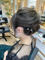 オーシャン(Ocean)&nbsp;[OCEAN Hair&Life藤原純] ボブパーティーアレンジ☆