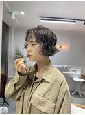《SAYAKA》ミニボブ×くるくるカーリーヘア