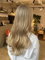 メリー オオサカ(Merly Osaka)&nbsp;オシャレ外国人風ブロンドヘアー_creamy yellow beige_