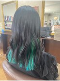 インナーカラー【グリーン】
