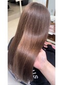 20代 30代 ミルクティーベージュ 髪質改善 美髪