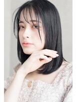 【ARTE表参道/青山】モテ髪ミディアム×ブリーチなし透明感
