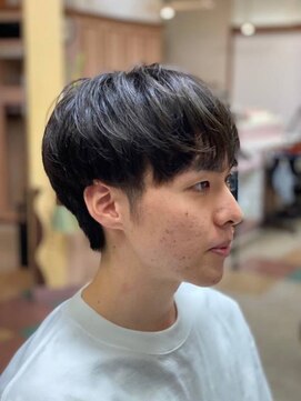 アポロカットステージ 相模大野店 アップバング/ツーブロックマッシュ<理容室>[メンズ/相模大野]