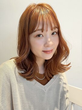 イオエ 元町(ioe) イメチェン/フルバング/似合わせカット/レッドブラウン/髪質改善