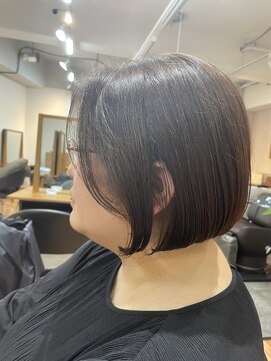 サンテ 東神奈川(Sante) 寒色ベージュ×ボブ