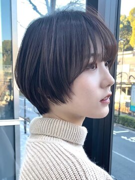 プルーヴ 秋葉原(prove) 30代40代大人女性/前髪ありショートボブ/ショートヘア/髪質改善