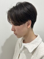 ヒュイル バイ ニアウ(Hwyl by Niau)&nbsp;メンズマッシュセンターパートスパイラルパーマニュアンスパーマ