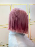 【ボブ】サクラピンク