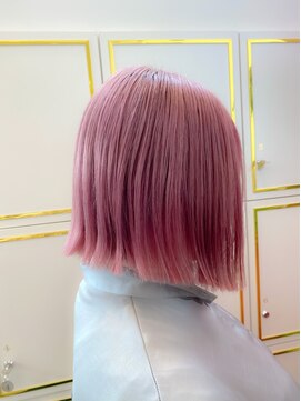 エイムコーゾー美容室(AiM KOZO) 【ボブ】サクラピンク
