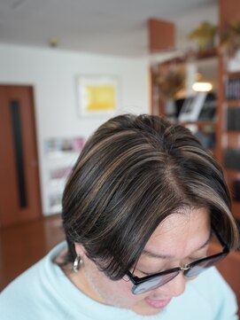 スタジオフィット(STUDIO FITTO) 大人男性×ハイライトカラー