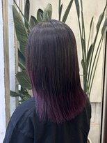 アン(Hair make un)&nbsp;カシスピンク