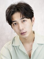 オーシャントーキョー 渋谷(OCEAN TOKYO)&nbsp;ナチュラルセンターパート韓流ヘアカットカルマパーマ