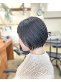40代50代 乾かすだけでまとまる☆お手入れ簡単☆ショートボブ