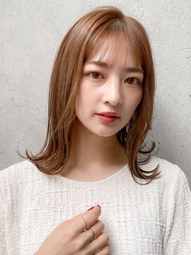 エトラ 渋谷店(etora) 小顔 フェミニンロング メルティーカラー 似合わせカット"