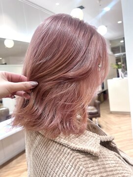 コワファースト  させぼ五番街店(COIFF1RST) ピンクカラー☆