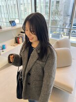 ローレンアオ(LOREN AO)&nbsp;黒髪/ボブルフ/ネビージュ/小顔/ワンレン/ 矢場/髪質改善/前髪