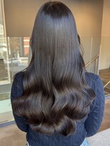 オズ 郡山桑野店(OZ)&nbsp;郡山顔周りレイヤーカット韓国ワンホンヘアベージュカラー30代