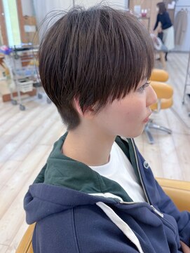 モリオ フロム ロンドン 成増店 【morio成増/児玉】マッシュショート 黒髪