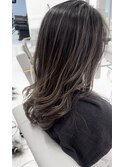 ハイライト/バレイヤージュ/アッシュカラー/30代/40代