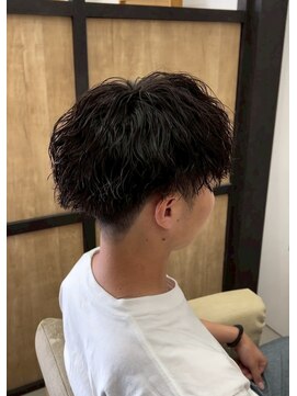 メンズギフト(men's GIFT) ツイストスパイラルマッシュツーブロック刈り上げ