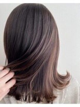 ハイライト 錦糸町店 ブリーチなしハイライト <白髪ぼかし> <白髪染め> <錦糸町>