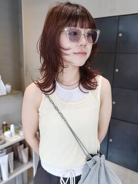 ヘアー アイス ルーチェ(HAIR ICI LUCE) ウルフカット/レイヤーカット/ロングウルフ/城倉