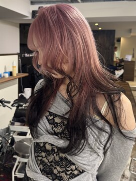 メゾン 心斎橋店(Maison) ピンクカラー×ブラウン