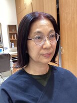 ピークアブー アヴェダ アトレ恵比寿(PEEK-A-BOO AVEDA)&nbsp;切りっぱなし外はねボブ