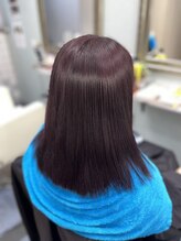 アスビー(ASBe) ワンレングス+毛先レイヤー